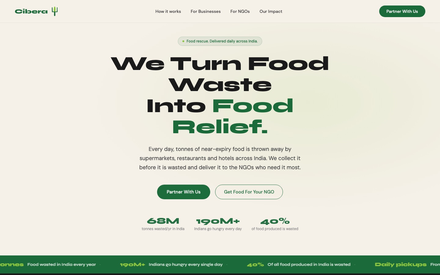 Cibera NGO website